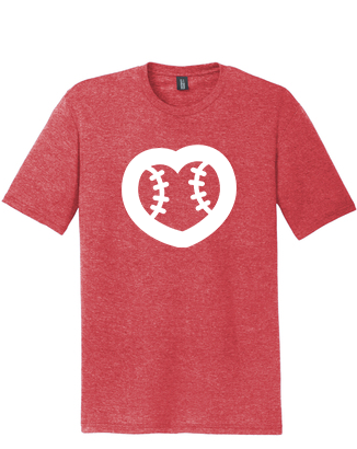 Perfect Tri Tee- Heart Logo
