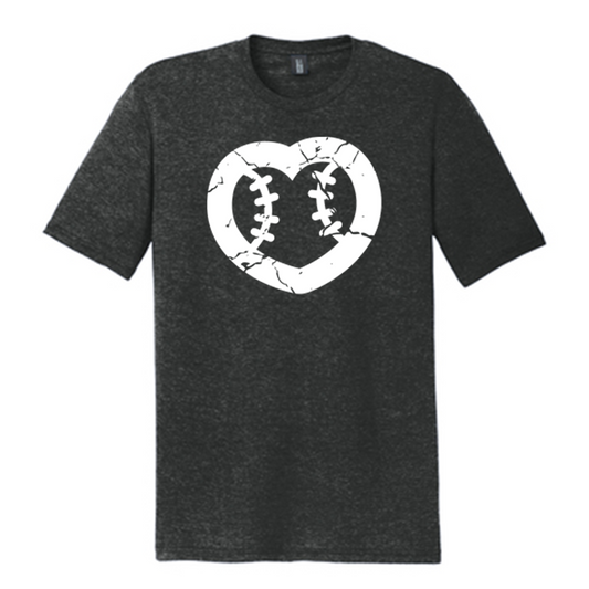 Distressed Heart Tee