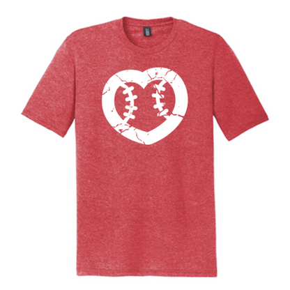 Distressed Heart Tee