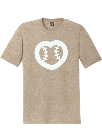 Perfect Tri Tee- Heart Logo